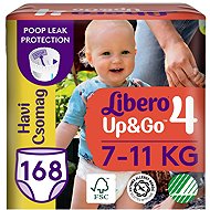 LIBERO Up&Go size 4 (168 pcs) - Nappies