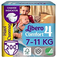 LIBERO Comfort size 4 (200 pcs) - Disposable Nappies