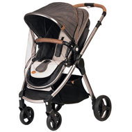BabyOno Universal Stroller Net, Black - Mosquito Net