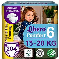 LIBERO Comfort size 6 (204 pcs) - Disposable Nappies