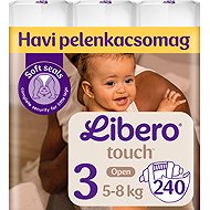 Libero Monthly Pack Touch size 3 (240 pcs) - Disposable Nappies