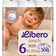 Libero Monthly Pack Touch size 6 (108 pcs) - Disposable Nappies