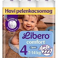 Libero Monthly Pack Comfort Mega Pack size 4 (222 pcs) - Disposable Nappies