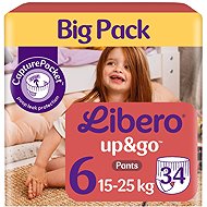 Libero Up&Go Big Pack size 6 (34 pcs) - Nappies