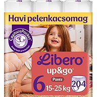 Libero Monthly Pack Up&Go Big Pack size 6 (204 pcs) - Nappies