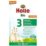 HOLLE BIO Goat's milk-based baby food 3, 400 g - Baby Formula