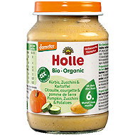 HOLLE Organic Pumpkin, zucchini, potatoes 190 g - Baby Food