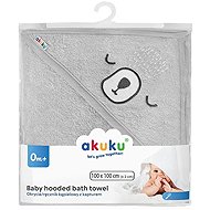AKUKU Teddy bear 100 × 100 cm - Children's Bath Towel