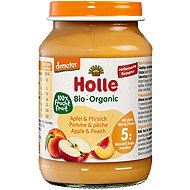 HOLLE Organic Peach and apple 190 g - Baby Food