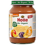 HOLLE Organic Apple and Plum 190 g - Baby Food