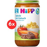 HiPP BIO Speck and goulash (vegetables (54%) and beef) 6×250 g - Baby Food