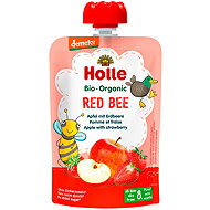 HOLLE Organic Fruit puree apple and strawberry 100 g - Meal Pocket