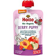 HOLLE Organic Fruit puree with apple, peach and forest fruit 100 g - Meal Pocket