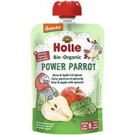 HOLLE Organic Fruit puree with pear, apple and spinach 100 g - Meal Pocket