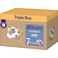 Libero Comfort Triple Box size 7 (78 pcs) - Disposable Nappies