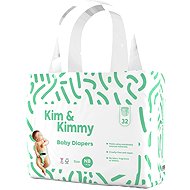 KIM & KIMMY New Born Nappies size 1 (32pcs) - Disposable Nappies