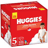 HUGGIES Little Movers size 5 (126 pcs) - Disposable Nappies