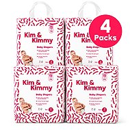 KIM & KIMMY Diapers Size 2 (288 pcs) - Disposable Nappies