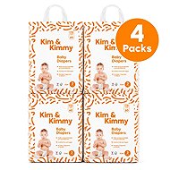 KIM & KIMMY Nappies Size 3 (240pcs) - Disposable Nappies