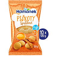 HAMÁNEK Spelt biscuits 10 × 120 g - Children's Cookies