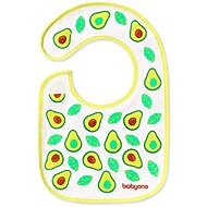 BabyOno terry bib waterproof avocado 3 m+ - Bib