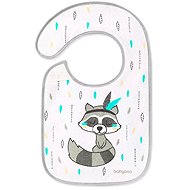 BabyOno terry bib waterproof teddy bear 6 m+ - Bib