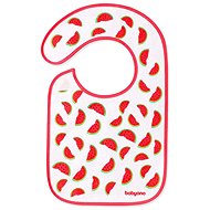 BabyOno terry bib waterproof melon 6 m+ - Bib