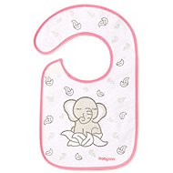 BabyOno terry bib waterproof elephant 6 m+ - Bib