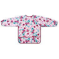 BabyOno Floral long sleeve - Bib