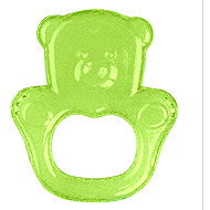 BabyOno Cooling bear green - Baby Teether