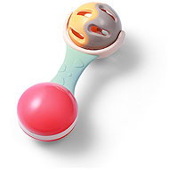 BabyOno Rattle with teether Ball 3 m+ - Baby Rattle