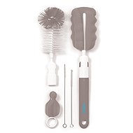 BabyOno cleaning brush with replaceable handle grey - Brush for Cleaning Feeding Bottles