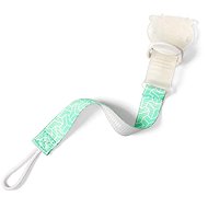 BabyOno pacifier belt with clip green 0 m+ - Dummy Clip
