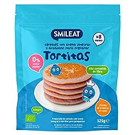 SMILEAT Organic gluten-free wholemeal pancake mix with blueberries with vitamin B1 125 g - Cereals