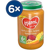 HAMI Batatas with carrots, beetroot and chickpeas 6×200 g - Baby Food