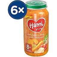 HAMI Turkey leg with carrots, sweet potatoes and bulgur 6×250 g - Baby Food