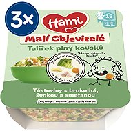 HAMI Pasta with broccoli, ham and cream 3×200 g - Baby Food