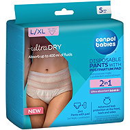 Canpol babies Disposable postpartum panties with insert 2in1 L/XL 5 pcs - Postpartum Underwear