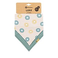 PETITE&MARS Beige Kiwis&Misty Green 3 m+, 2 pcs - Bib