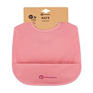 PETITE&MARS Nate Dusty Rose 6 m+ - Bib