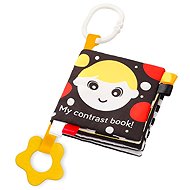 BABYONO toy book My Contrast book - Cloth Book