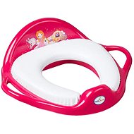 TEGA BABY Little Princess Soft Toilet Reducer, Pink - Children's toilet training seat