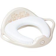 TEGA BABY Soft Toilet Reducer Macík, Beige - Children's toilet training seat