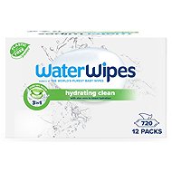 WATERWIPES Hydrating without plastic 720 pcs (12×60 pcs) - Wet Wipes