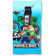 FARO Towel Minecraft action 70 × 140 cm - Children's Bath Towel