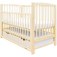 New Baby LILLY Cot with Drop Side and Drawer - Cot