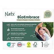 NATY Bioembrace Newborn size 1 (25 pcs) - Disposable Nappies