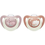 NUK First Choice Night Bunny/Sheep 6-18 m, 2 pcs - Baby Pacifier