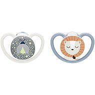 NUK Perfect Match Air Night Lion 0-6 m, 2 pcs - Baby Pacifier