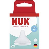 NUK Perfect Match 3m+, 2 pcs - Teat